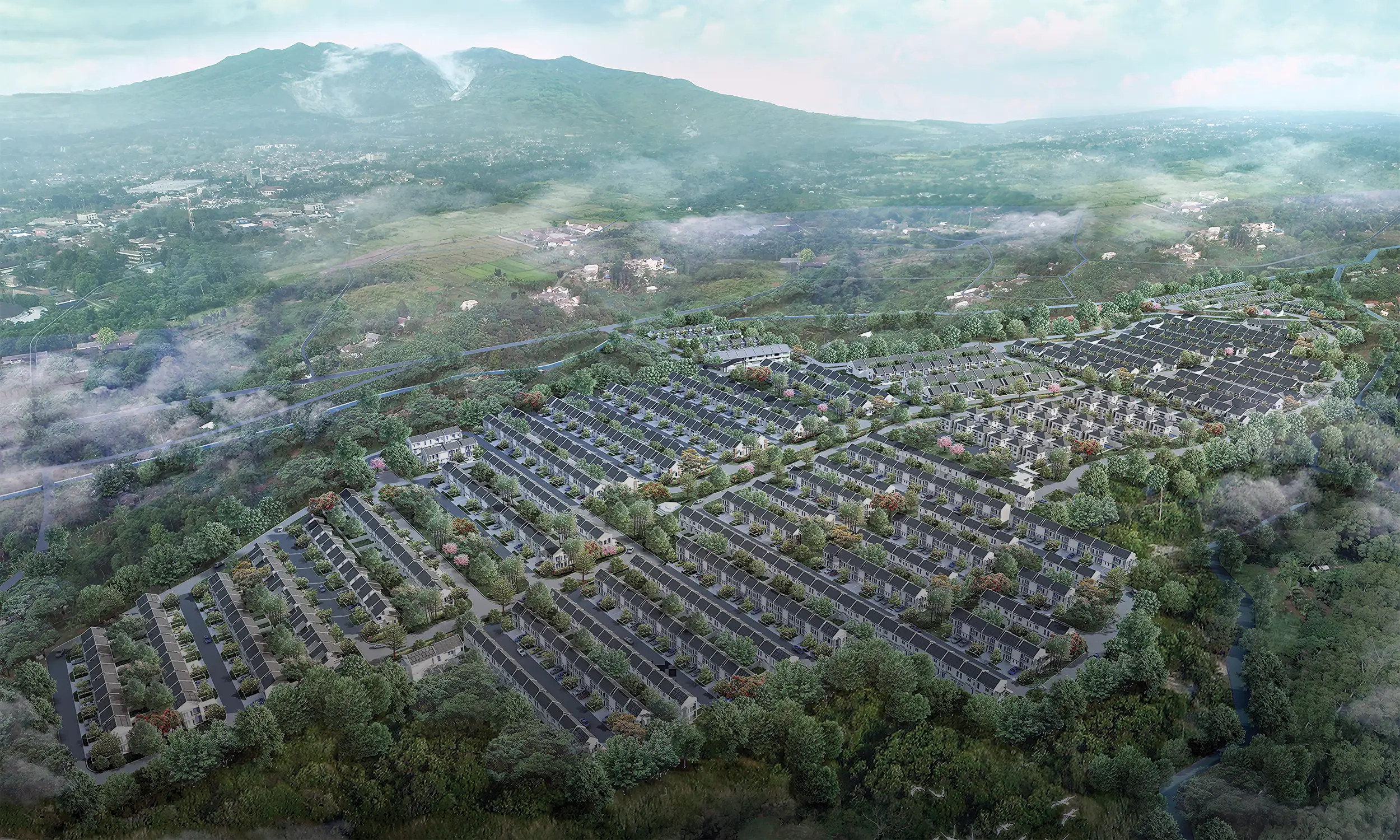 Pakuan Hill Aerial